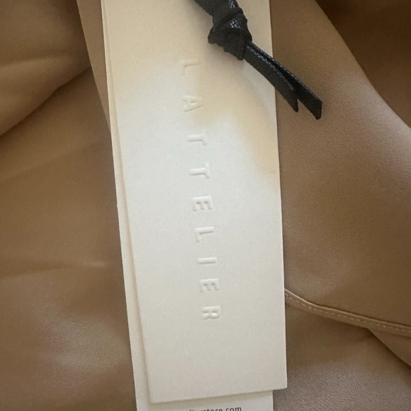 NWT - Lattelier Slip Cami Midi Dress, Colour Light Camel, Size XS - Picture 8 of 10